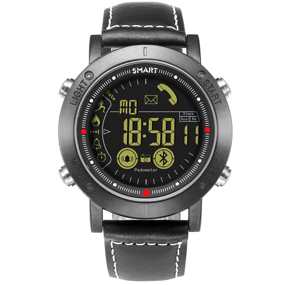 

Smart Watch Bluetooth Sport pedometer Waterproof Call Reminder digital men SmartWatch Wearable Devices For ios Android Phone