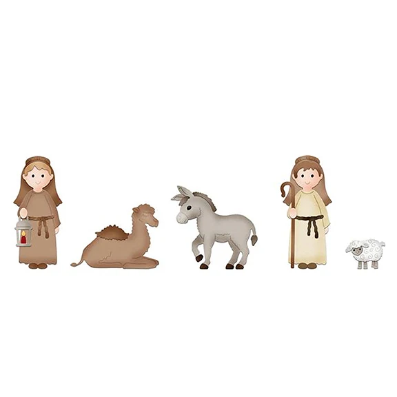 

Nativity Joseph Shepherd animal Religion METAL CUTTING DIES Scrapbooking envelope paper craft frame Background embossing Die