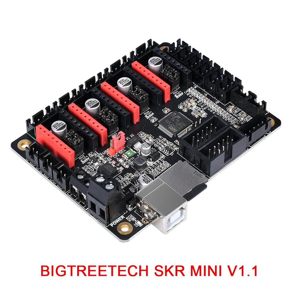 

BIGTREETECH SKR MiNi V1.1 32 Bit Motherboard with Double Z Axis TMC2208 For Reprap 3D Printer CNC Controller Board