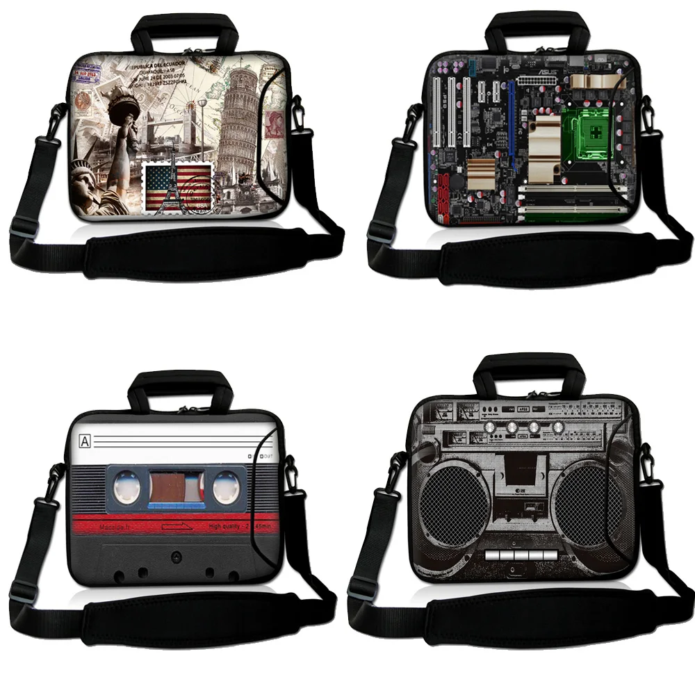 Men's Laptop Messenger Shoulder Bag Case Handbag Carry bag Pouch Cover Protector for 10&quot 13&quot 14&quot 15&quot 17&quot Macbook Toshiba