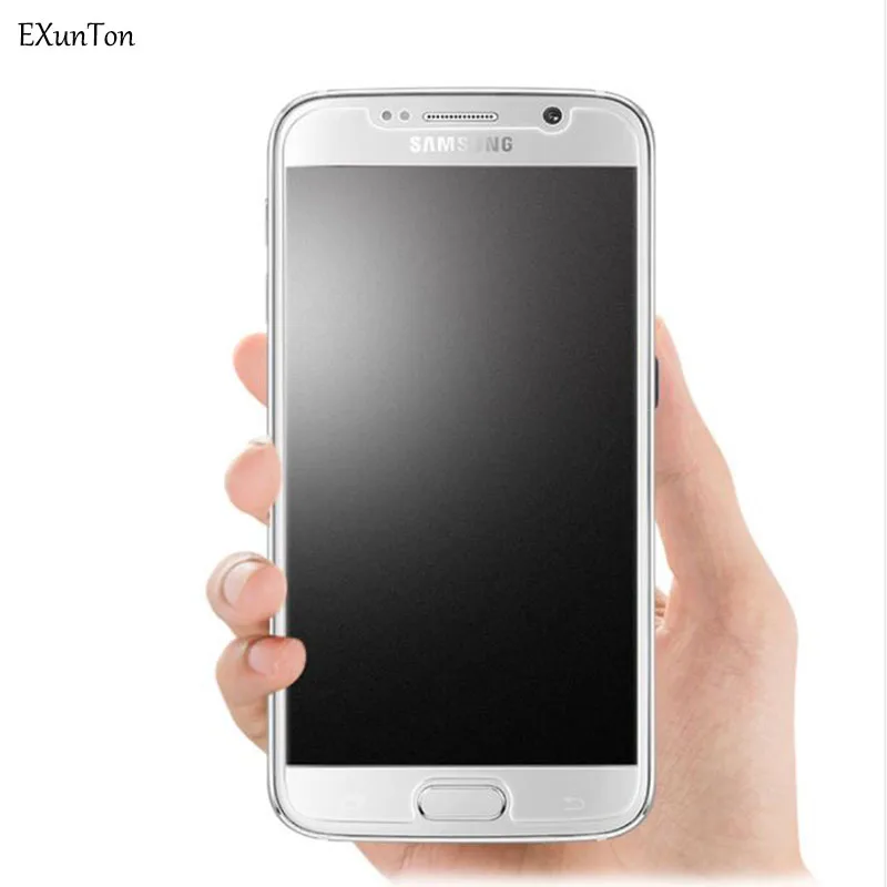 

EXUNTON 2.5D Matte Glass For Samsung Galaxy S6 S7 S5 S4 S3 Note 4 Note 5 Anti Fingerprint Tempered Glass Screen Protector Film