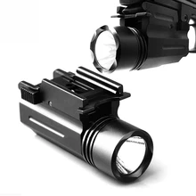X100 светодиодный тактический фонарь для 20 мм Rail пистолет охотничий свет Книги о военной технике подсветка для оружия для целеуказатель Glock