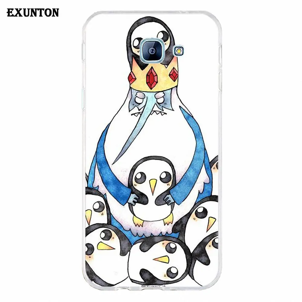 Adventure Time Gunter TPU популярный хит для Galaxy A3 A5 A7 A8 A9 A9S On5 On7 Plus Pro Star 2015 2016 2017