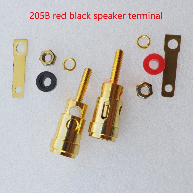 20pcs/lot 205 pure copper speaker binding column amplifier speaker