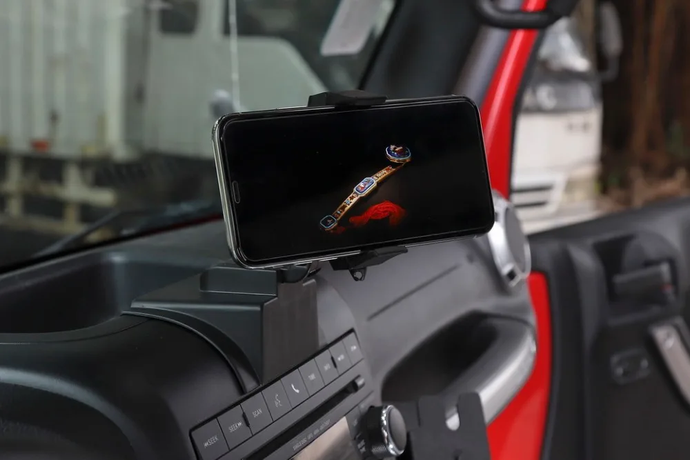 CarCarHome Новые авто мобильный телефон gps ячейки держатель Подставка для Jeep Wrangler jk 2011-17