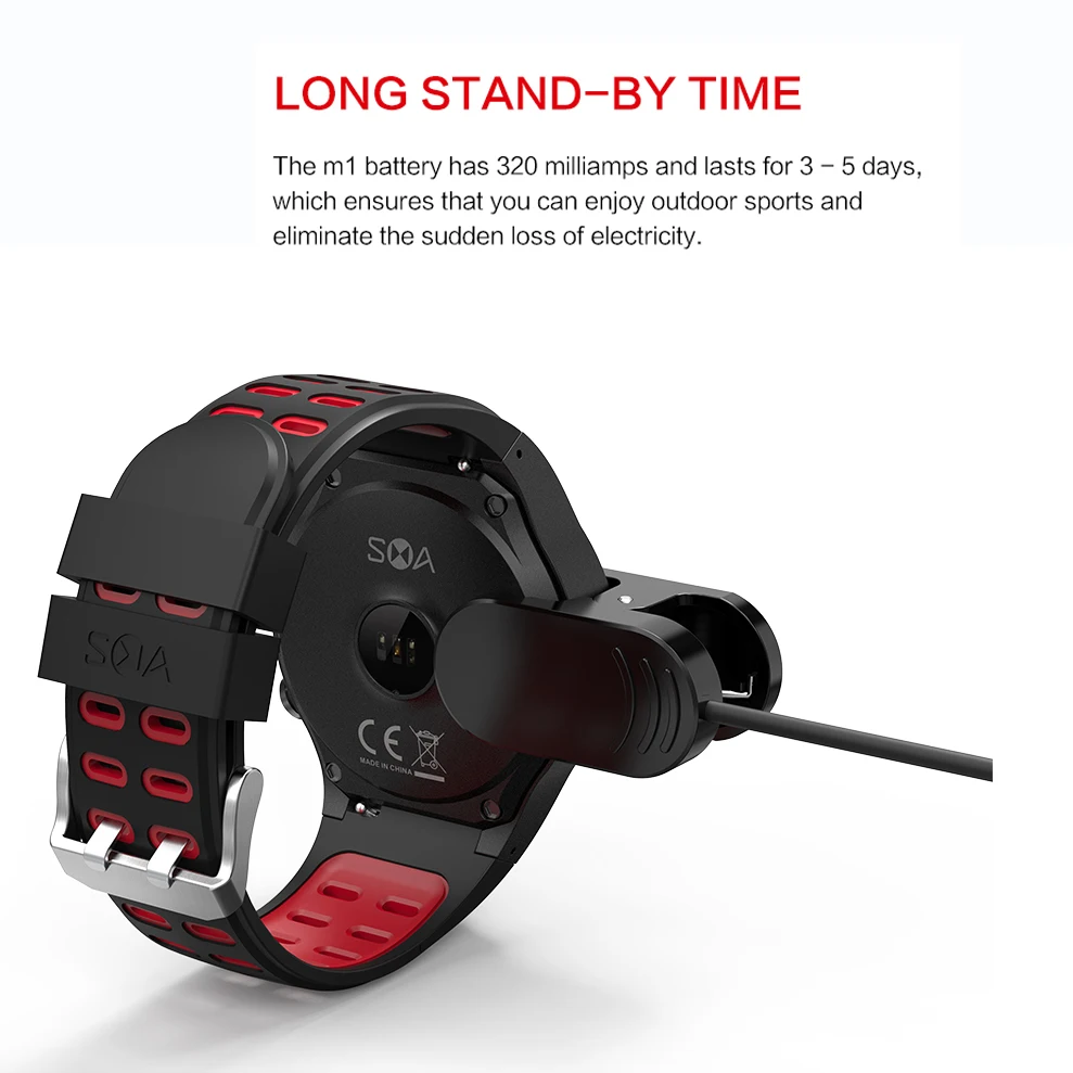 Fentorn M1 Smart Watch IP67 Waterproof Support Micro SIM card Bluetooth Dial Call Heart Rate Monitor GPS Watch sports Smartwatch