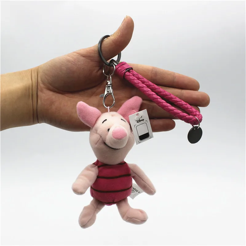 1 штука 10 см милый медведь тигр свинка let Pig Ee yore Ослик брелок плюшевые игрушки