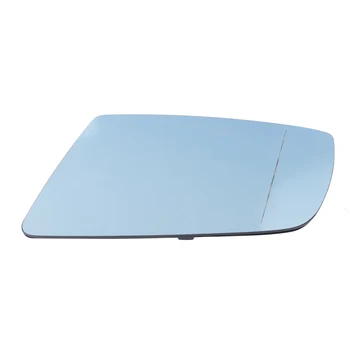 

Left Heated Exterior Door Mirror Glass Blue Tinted Backing Plate For BMW E60 E61 525 528 530 535 550 645 650 2003-2010 #P464-L
