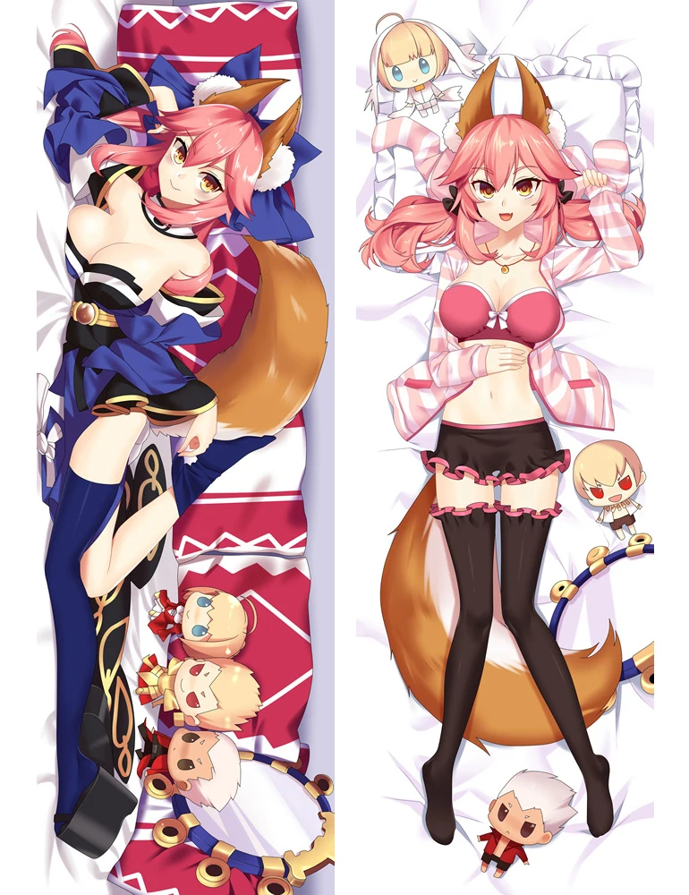 Аниме Dakimakura Body Fate Tamamo no Mae 150x50 см 100x35 см чехол для подушки манга 1