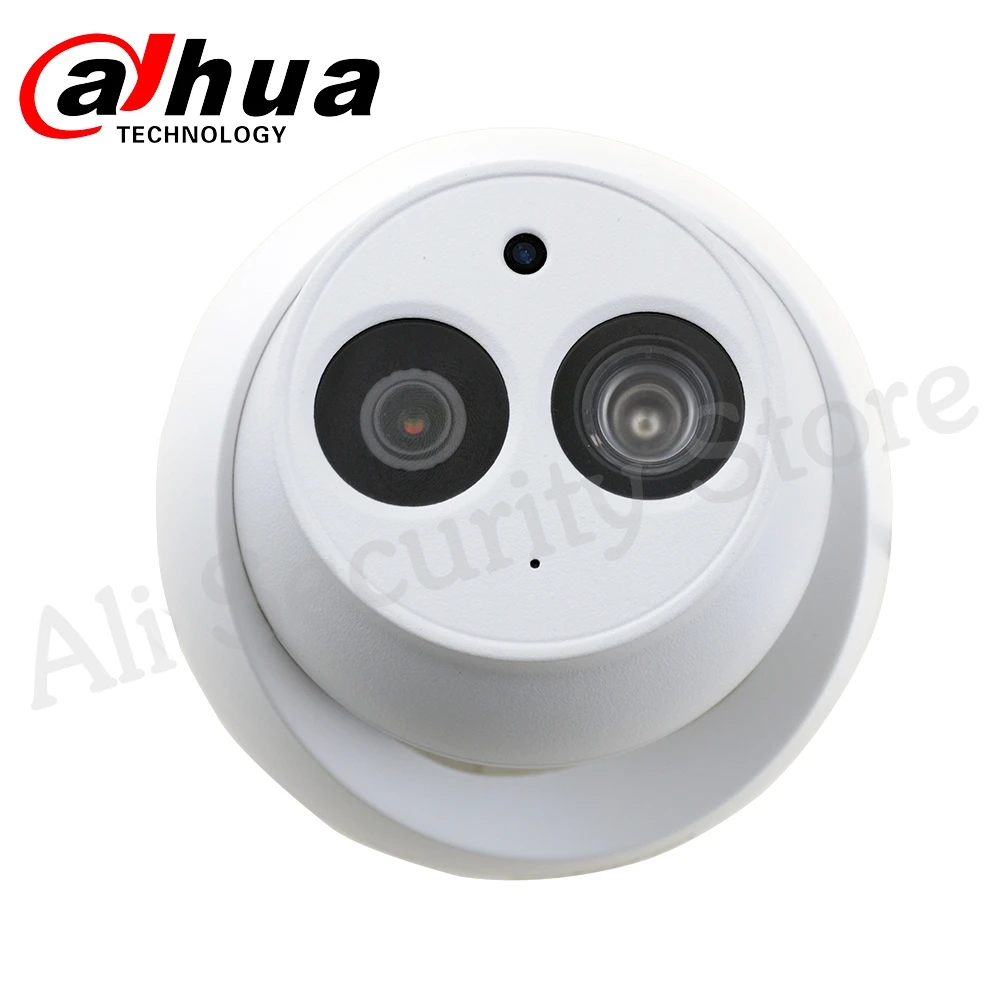 Dahua IPC-HDW4433C-A 4MP HD POE сеть Starnight IR мини купольная IP камера Встроенный микрофон Onvif CCTV от IPC-HDW4431C-A