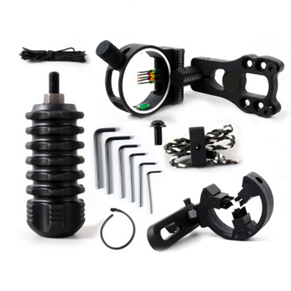 Outdoor Compound Bow Archery Combo Accessories Bow Kit Stabilizer Black
