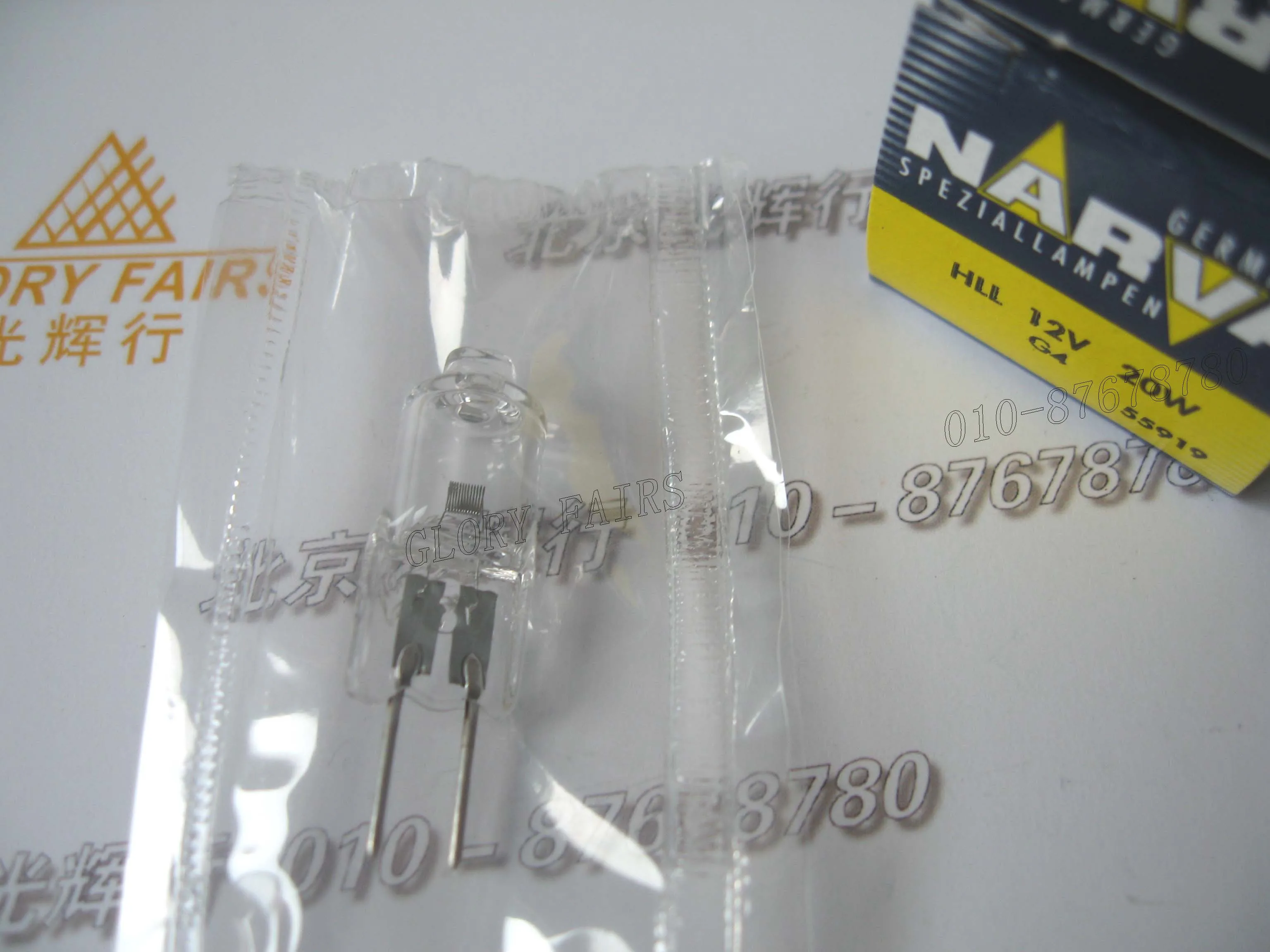 10 шт. галогенная лампа NARVA 55919 HLL 12V20W G4 12 В 20 Вт|halogen bulb|20w g412v 20w |