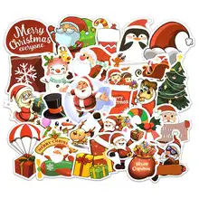 25 шт./упак. веселого Рождества декоративные Стикеры Санта Клаус в виде конверта Стикеры s для альбом для скрапбукинга "сделай сам" оформление альбома, дневника