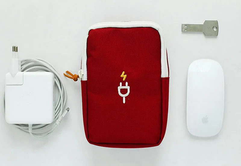 Дорожная сумка для хранения гаджетов портативное зарядное устройство cCharging Treasure кабель для наушников USB Органайзер линии передачи данных цифровая посылка