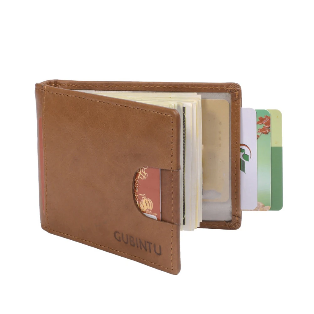 

Men Fashion Short Money Clip Wallet Card ID Holder Dollar Cash Clamp Pouch