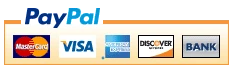 Credit or debit card through PayPal