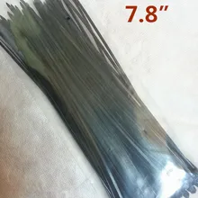 100 шт./лот 2,6*200 мм самоблокирующиеся пластиковые нейлоновые кабельные стяжки проволочные стяжки на молнии