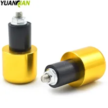 Мотоцикл с ЧПУ 22 мм Руль рукоятки «Грипсы» бар Кепки концевые Заглушки для YAMAHA YZF R1 R6 R3 R25 Tmax 500 530 MT07 MT09 FZ6R FZ8 bmw ktm