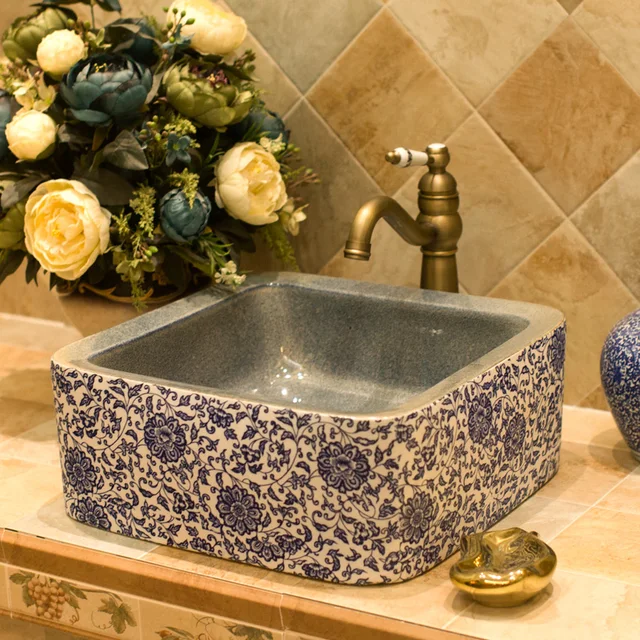 China Art Lavabo Bathroom Vessel Sinks Round Counter Top Modern China Art Lavabo Bathroom Vessel Sinks Round Counter Top Modern Ceramic Wash Basin