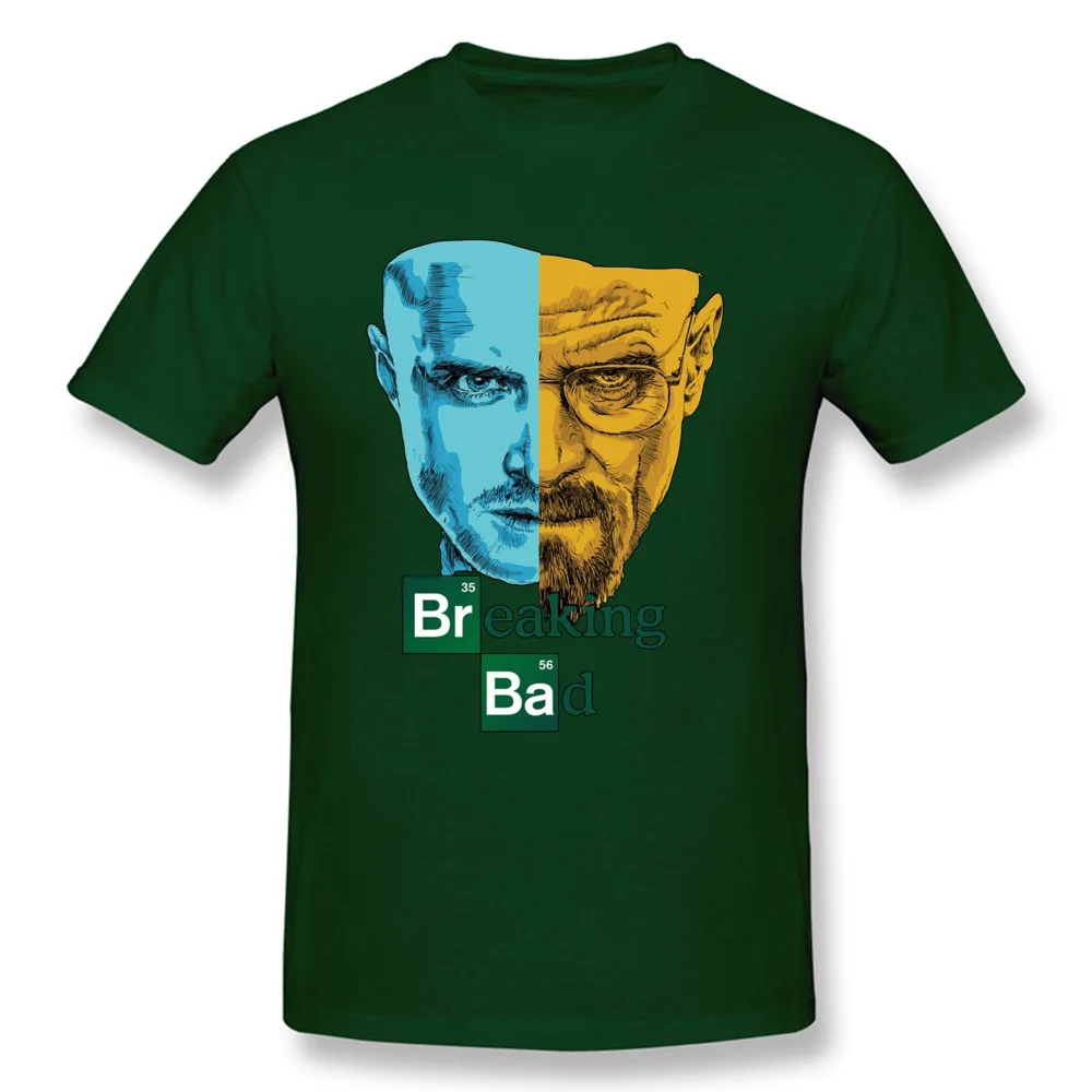 BreakingBad190611 Design T-Shirt for Men Cotton Fabric Autumn T Shirt Classic Tops Shirts Short Sleeve Hip Hop Round Neck BreakingBad190611 dark