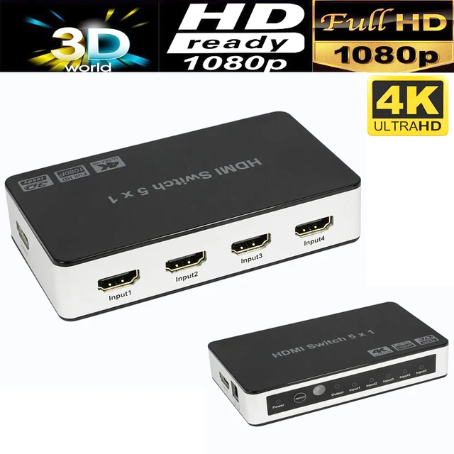 4k hdmi switch 3x1 5x1 switcher ps4 dvd hdtv hdmi 1 4v in hdmi hdmi switch that works with ps4