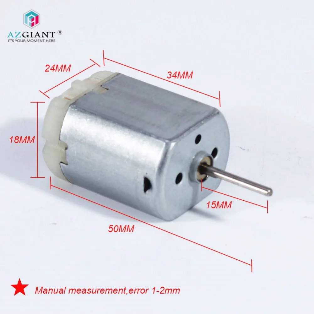 Azgiant 15 мм Автомобильная дверная защелка привод замок мотор FC-280PC замок ремонт Электроинструмент o-шпиндель
