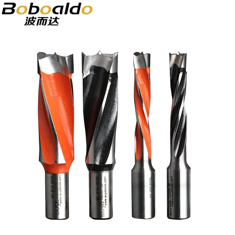 1pc 10mm SHK Wood Drill Bit 57.5-70mm Length Arden Router Bit Row Drilling Boring Machine Gang Drills For Wood Carbide Endmill