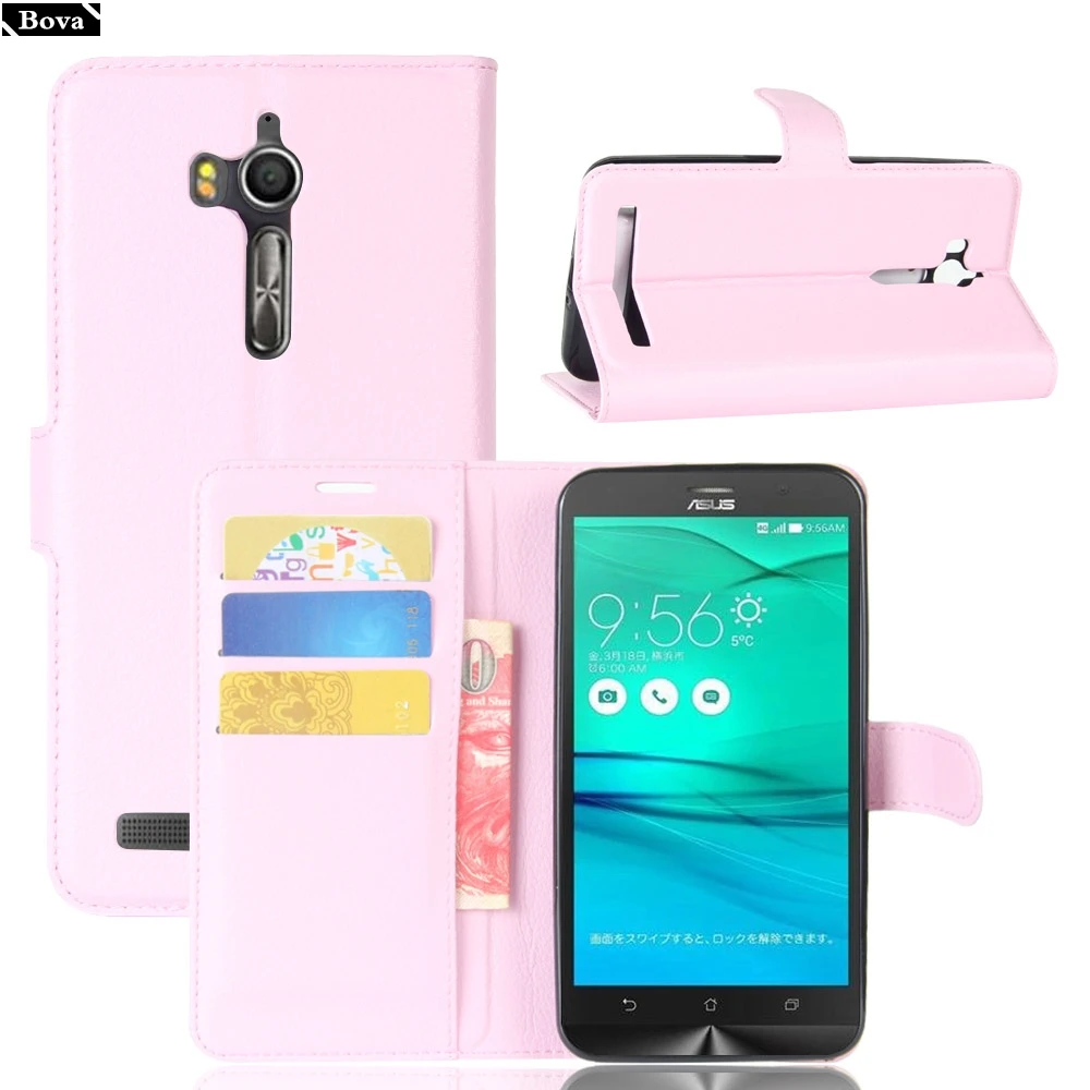Чехол-Кошелек для ASUS Zenfone Go ZB452KG держатель для карт чехол для телефона Для Zenfone Go ZB551KL ZB552KL чехол защитный чехол