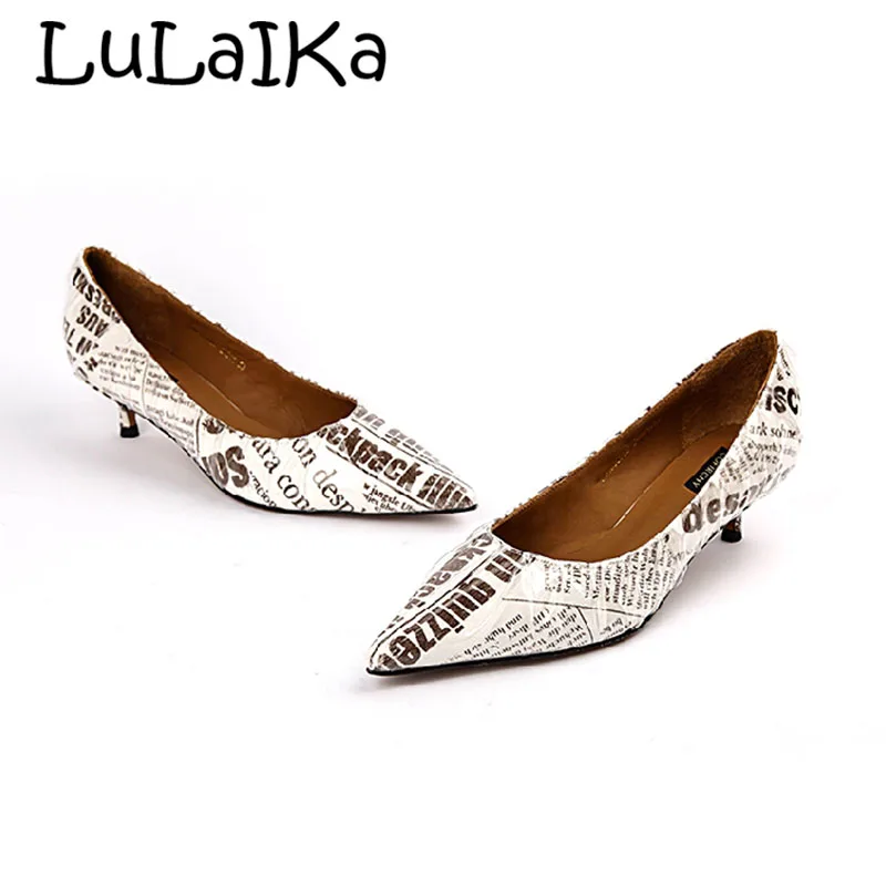 

2018 Hot Women Shoes Pointed Toe Pumps Patent Leather Dress High Heels Boat Shoes Wedding Shoes Sexy Printing Woman High Heels