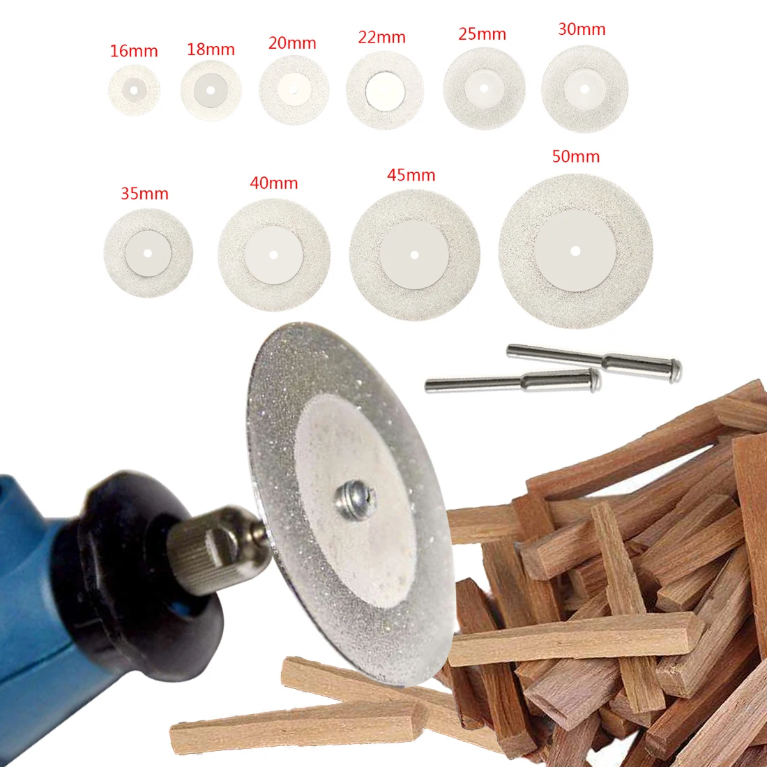 Dremel Accessories Diamond Grinding Wheel 10pcs Mini Circular Saw