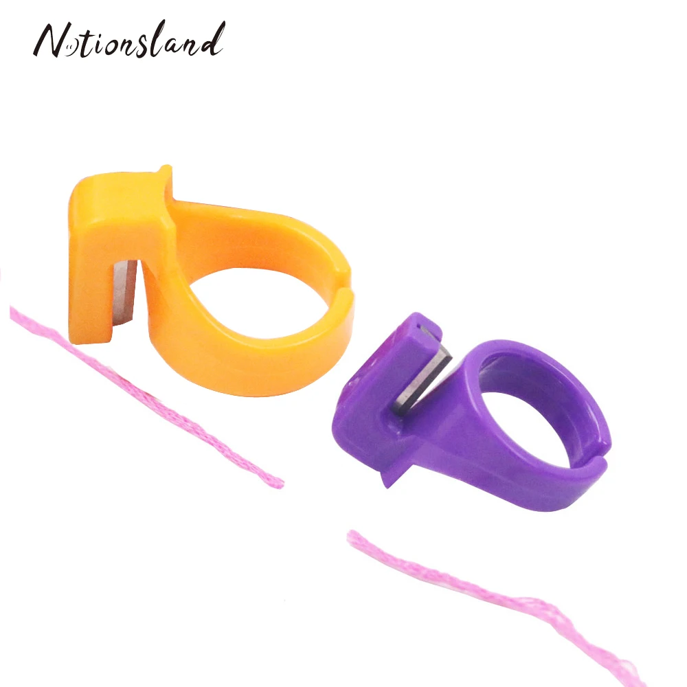 

Random Color 2Pcs Plastic Craft Thread Cutter Seam Ripper Stitch DIY Sewing Tool