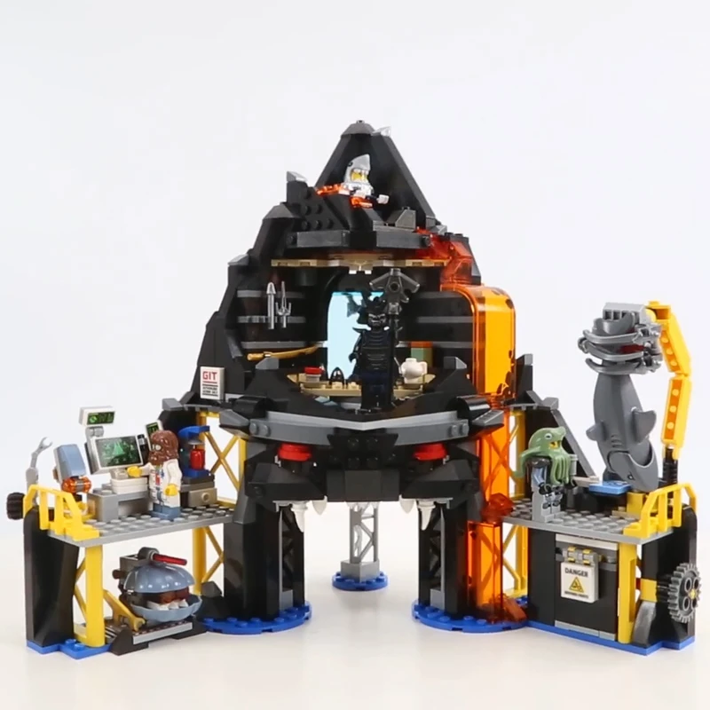 

Model Building Blocks toys 06072 Volcano Nests Newest compatible with lego Ninjago Series 70631 Educational DIY toys hobbies