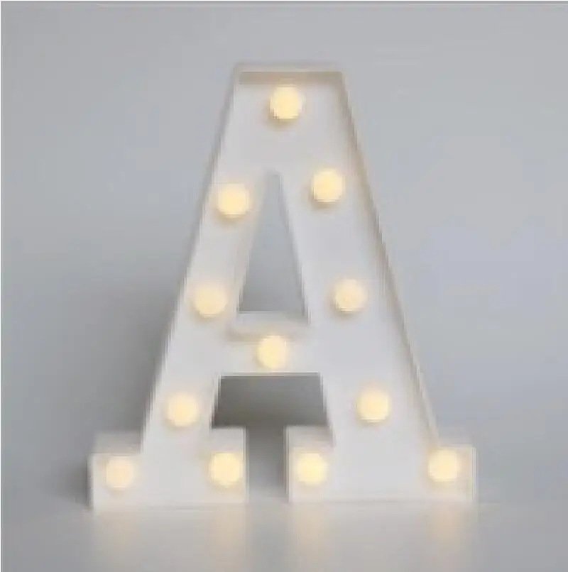 

English letter Led lamp for wedding Christmas birthday Partay as the light of the creative letter,night lamp free ship