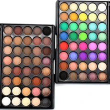 Professional Brand Makeup Lots Glitter Matte Eyeshadow 40color Waterproof Bronzer Palette Eye Shadow Nude Cosmetics