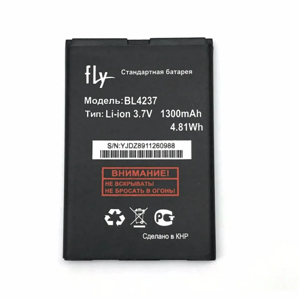 Новый BL4237 1300 мАч Высококачественный аккумулятор для fly IQ245 IQ246 IQ430 Batterij Bateria |