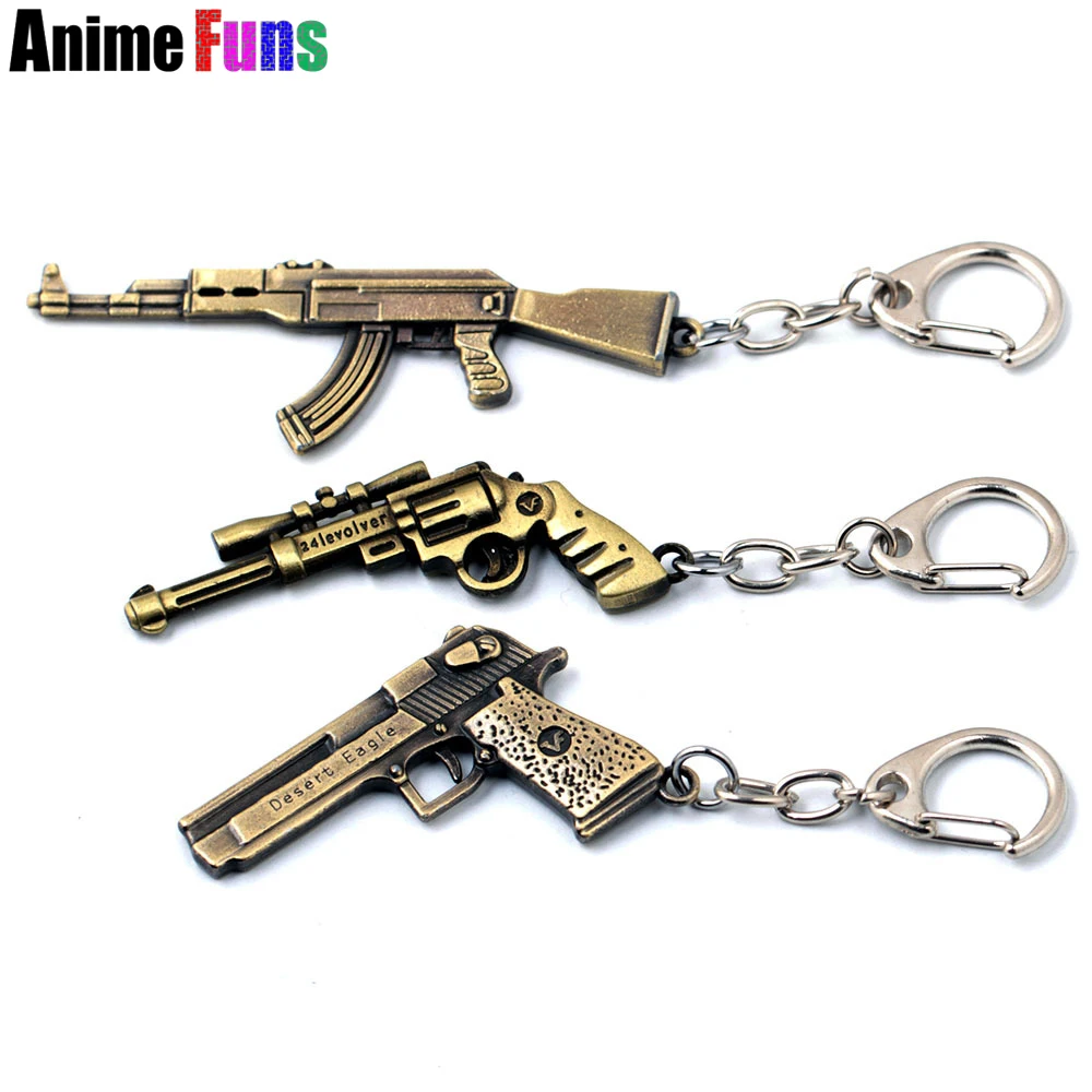Game CSGO Gun Weapon Keyring AK47 Desert Eagle Revolver Magnum Key Holder Model Metal CS GO Keychain For Fans drop shipping Game CSGO Gun Weapon Keyring AK47 Desert Eagle Revolver Magnum Key Holder Model Metal CS GO Keychain For Fans drop shipping