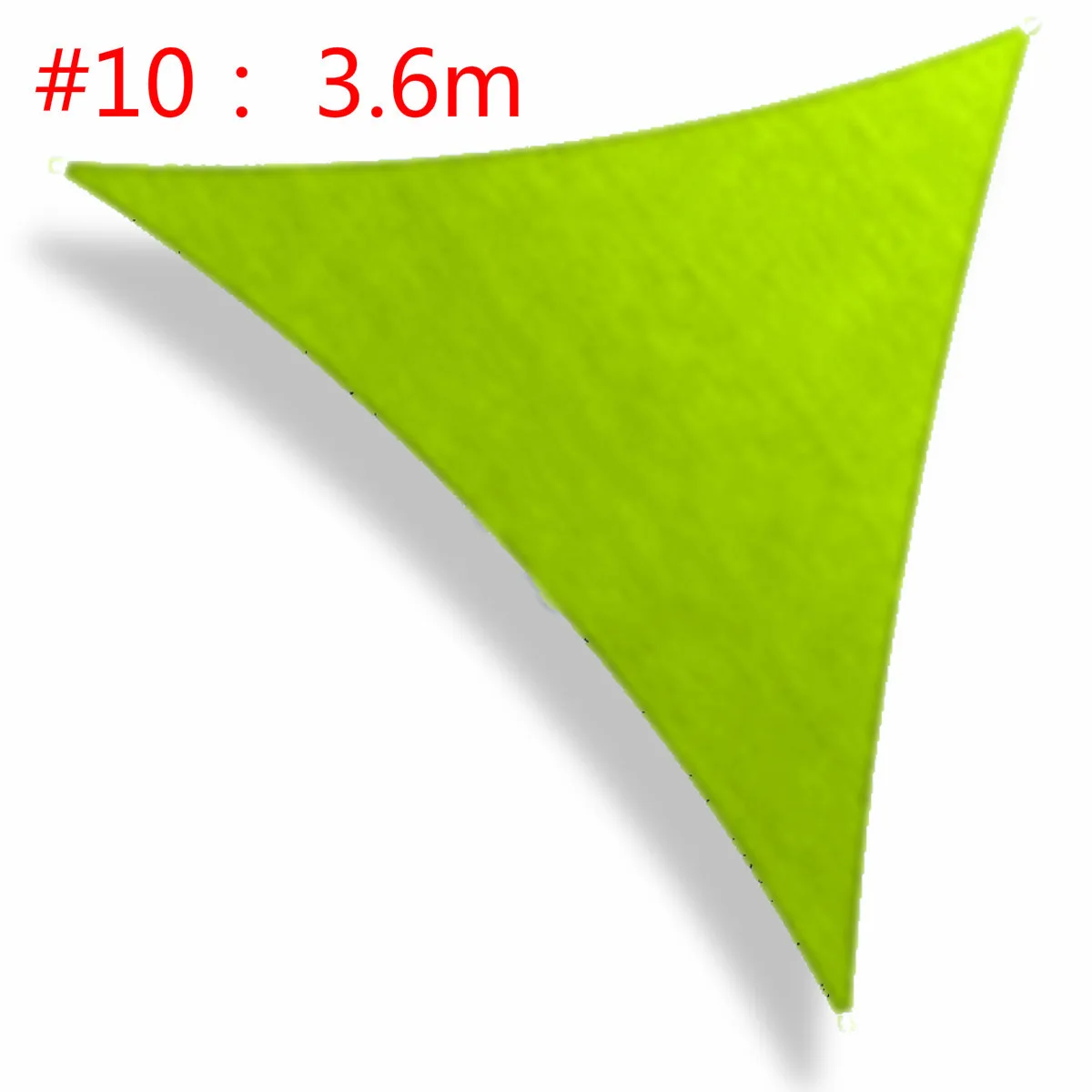 white Triangle 3.6m 4x3/3,6/3/2 m Треугольники/площадь/прямоугольник Защита от ультрафиолетовых лучей Водонепроницаемый полиэфирная ткань для отдыха на открытом воздухе солнце экран теневые паруса сетчатые навесы - Цвет: white Triangle 3.6m