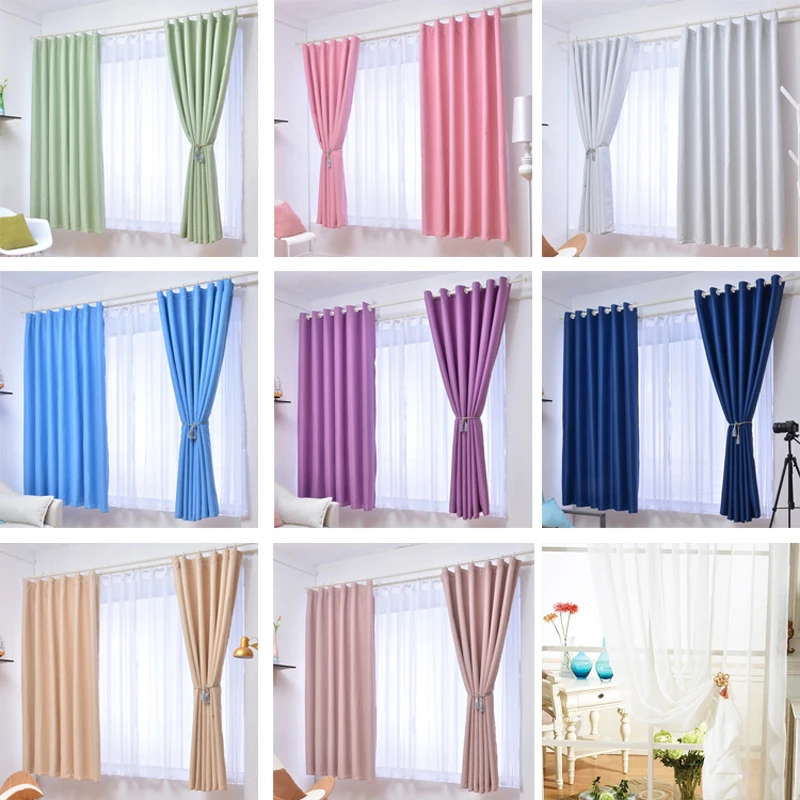 aliexpress : buy solid color shade insulation curtain fabric aliexpress : buy solid color shade insulation curtain fabric