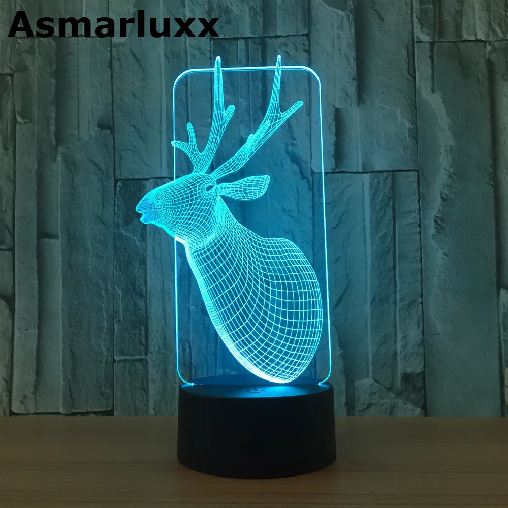 Asmarluxx 3d led lamp20033