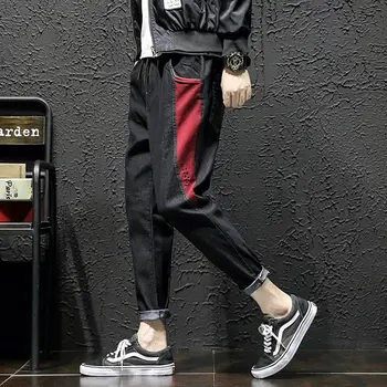 

Autumn Summer Men Joggers Sweatpants Fashion Long Trousers For Men Casual Streetwear Harem Workout Pants Men Joggingbroek