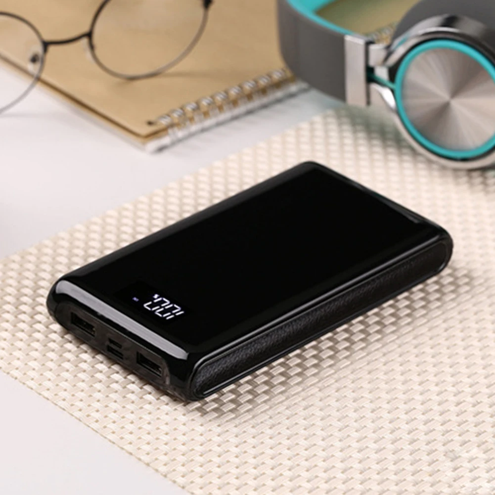 

DIY Power Station Case 6 Sections No Welding Charger Box Digital Display Power Bank Case 18650 Mobile #625