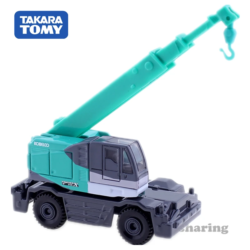 Takara Tomy Tomica No.73 KOBELCO повышенной проходимости кран Модель пантера комплект 1:116