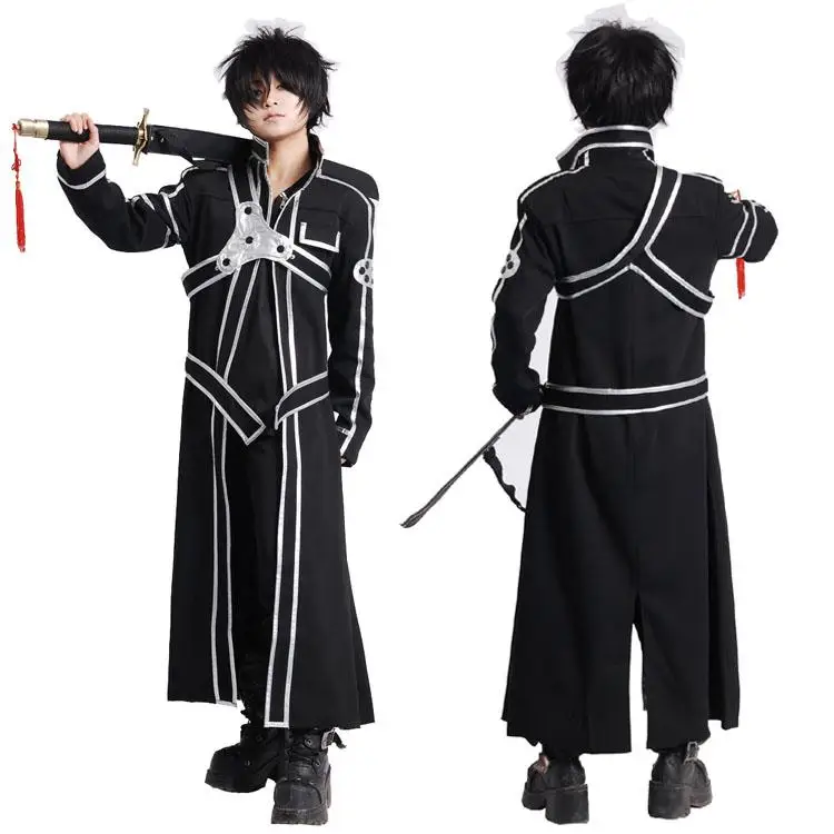 Sword Art Online ALfheim Online Kazuto Kirigaya kirito UPSCALE cosplay costume