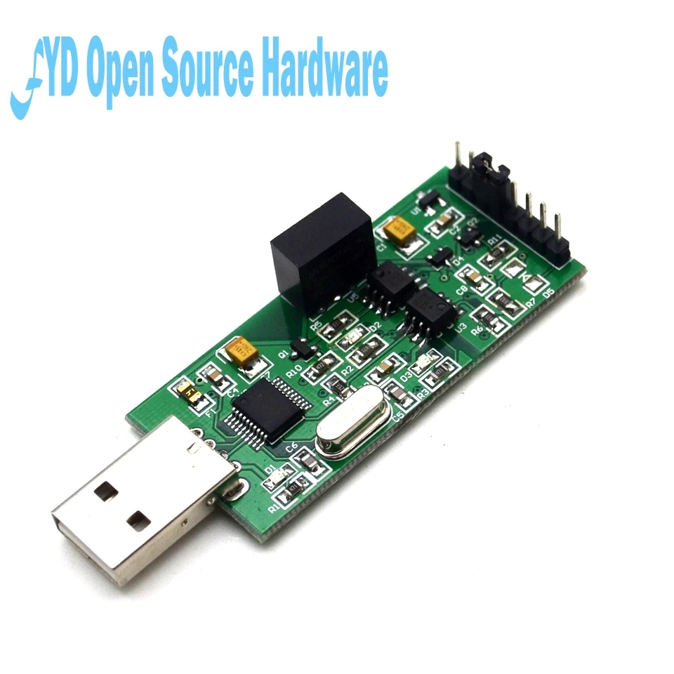 Высокоскоростная изоляция USB к TTL серийный источник питания оптопара 3 V 5V выход