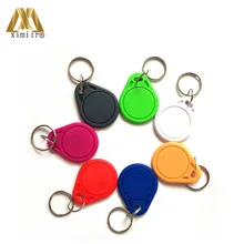 100 шт./лот 125 кГц брелок для ключей Близость ID брелки ABS брелки с TK4100/EM 4100 чип для контроля доступа к двери