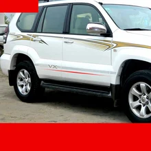 Lsrtw2017 3D Тюнинг автомобилей тела Наклейка для Toyota Land curiser Prado 2003 2004 2005 2006 2007 2008 2009 J120