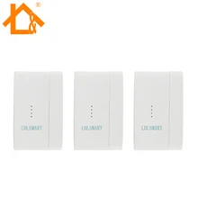 3 шт. магнитный датчик двери и окна для домашней охранной сигнализации безопасности