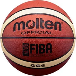 Размер 6 расплавленный Баскетбол GG6, PU материал женский баскетбол