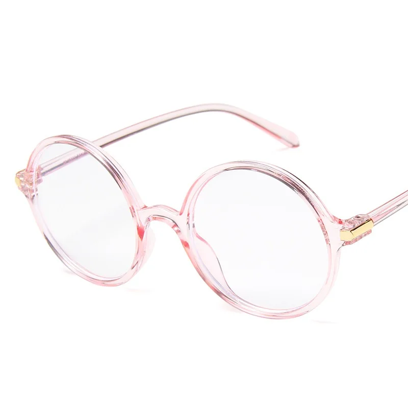 korean style clear glasses frame anti blue light glasses light pink glasses frames