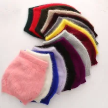 Новые зимние тонкие Соболь Вязание норки кашемир осень теплая короткая юбка женские индивидуальные Многоцветный S22